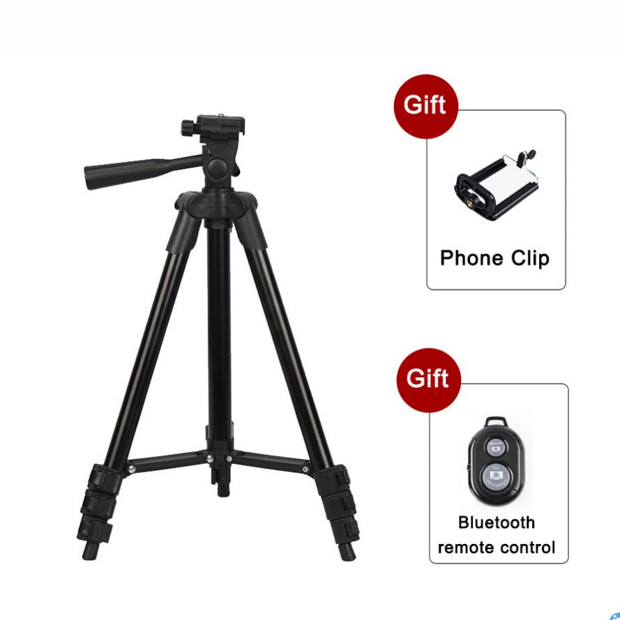 LED Light Video Shooting Portable Tripod - One for All