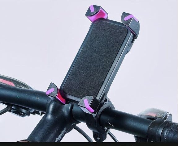 Bicycle mobile phone holder fixed frame mountain bicycle accessories riding equipment electric motorcycle mobile phone navigation bracket - One for All