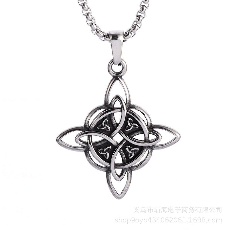 Fashion Jewelry Irish Steel Necklace - One for All