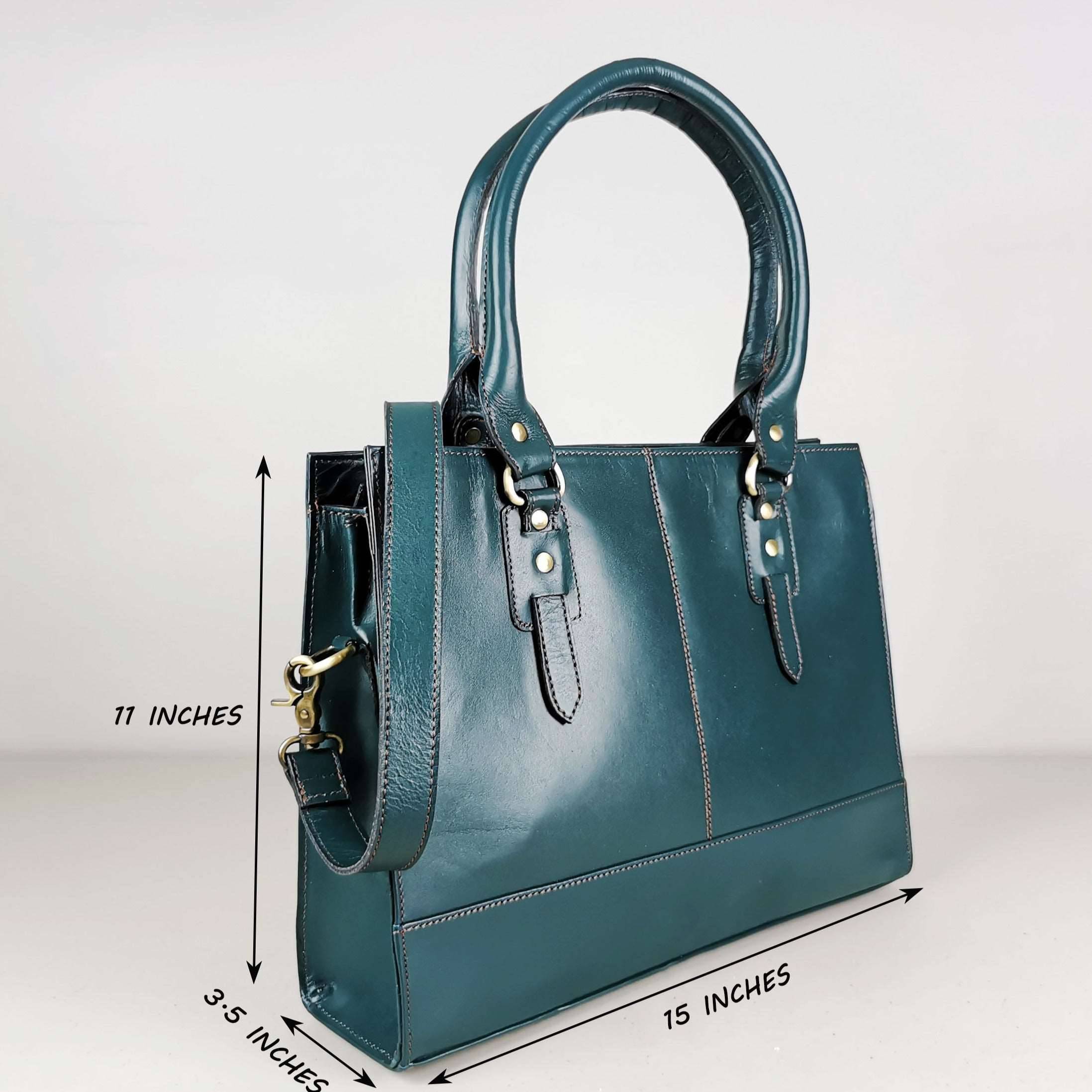The Signature 15" Bag, Bottle Green - One for All