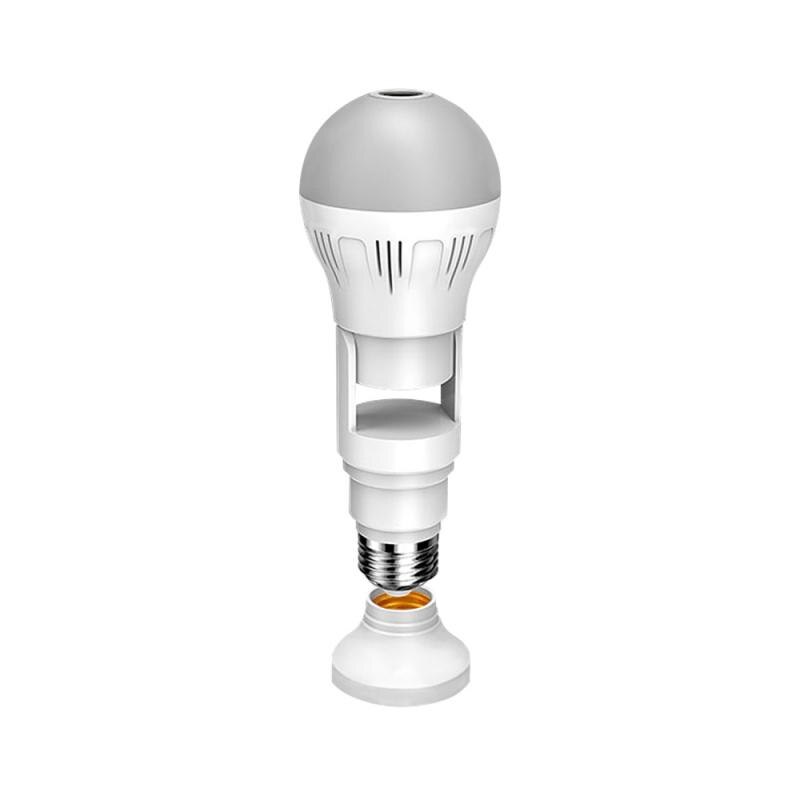 360° Panoramic Hidden Light Bulb Wifi Camera - One for All