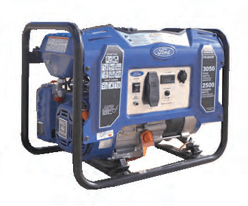 Ford Gas - Powered 2500W Peak Petrol Inverter Generator - One for All