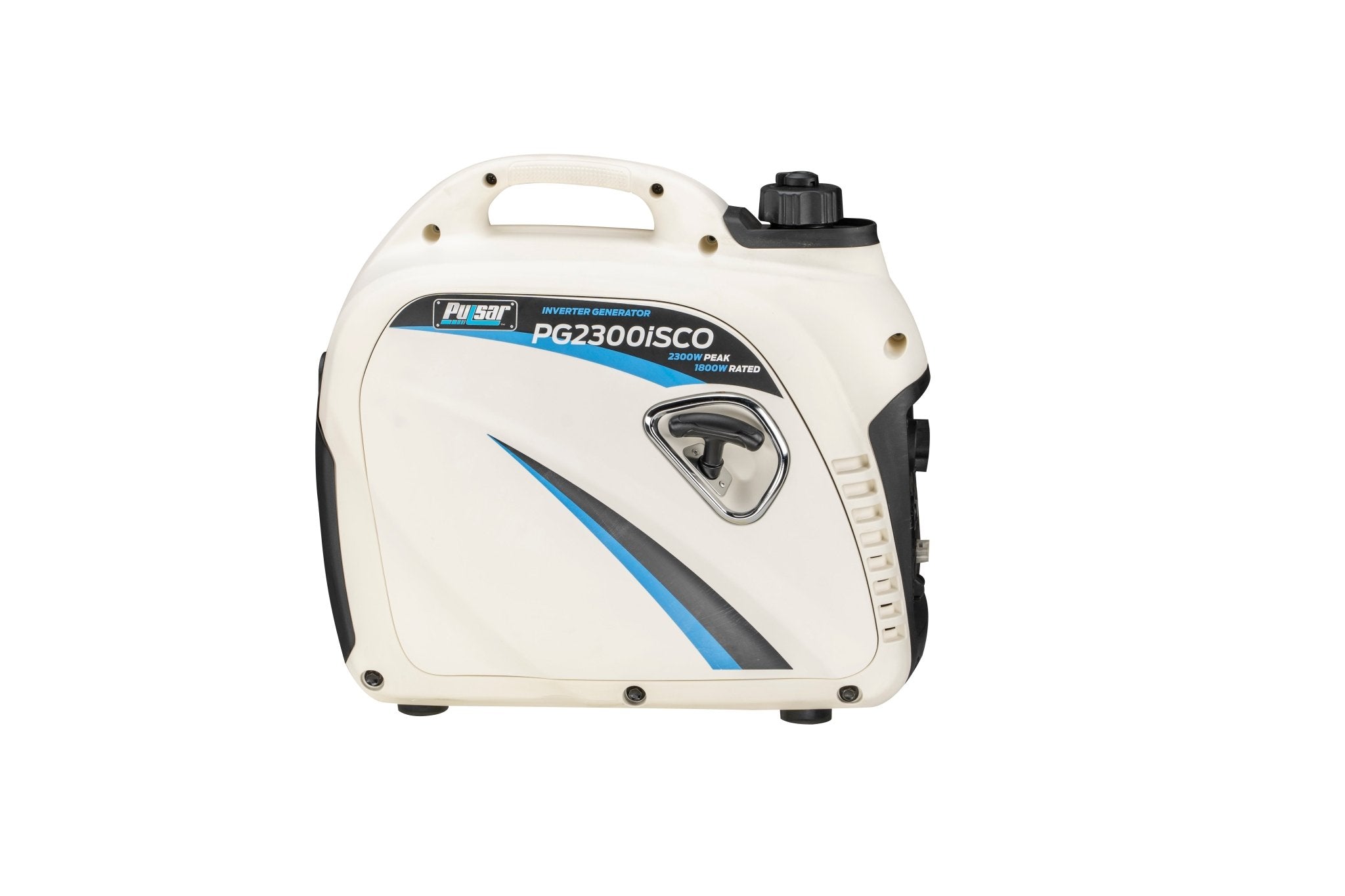 Pulsar 2,300 - Watt/1,800 - Watt Recoil Start Super Quiet Gasoline Powered Portable Inverter Generator with Advanced CO Shutoff - One for All