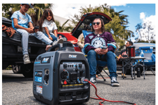 Pulsar Products GX400BN Dual Fuel 4000W Inverter Generator with CO ALART - One for All