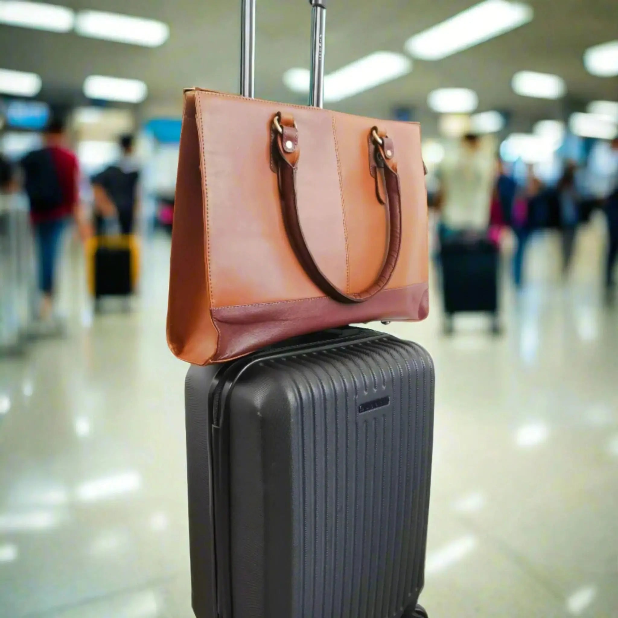 The Signature 17" Bag, Tan - One for All