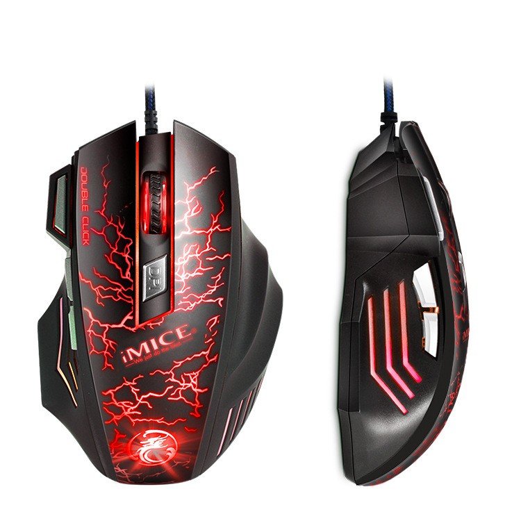 IMICE A7 Cable Video Game Mouse - One for All