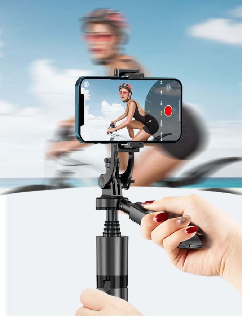 360 Auto Face Tracking Gimbal AI Smart Gimbal Face Tracking Auto Phone Holder For Smartphone Video Vlog Live Stabilizer Tripod - One for All
