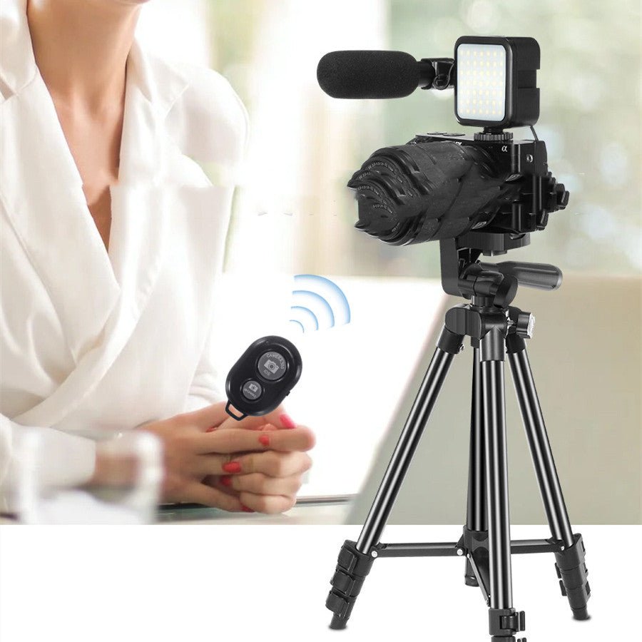 LED Light Video Shooting Portable Tripod - One for All