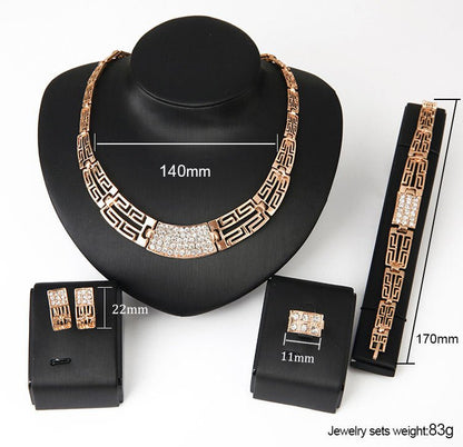 Fashion 18K Gold Plated Jewelry Set - One for All