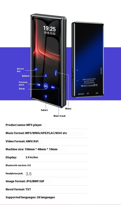 Portable Home Music Player Lossless Video E - book - One for All