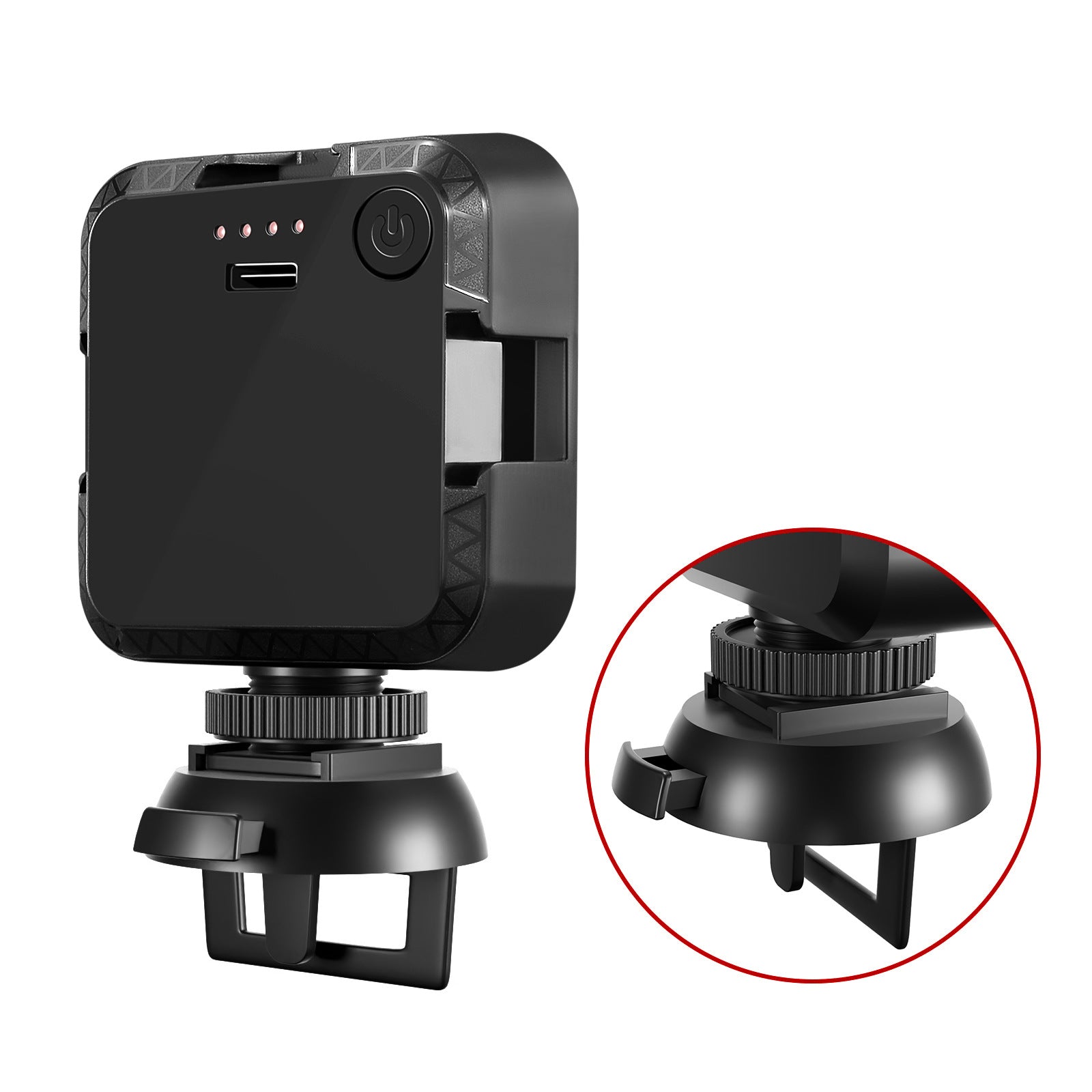 SOONPHO Video Conference 5600K LED Video Light Cube Laptop - One for All