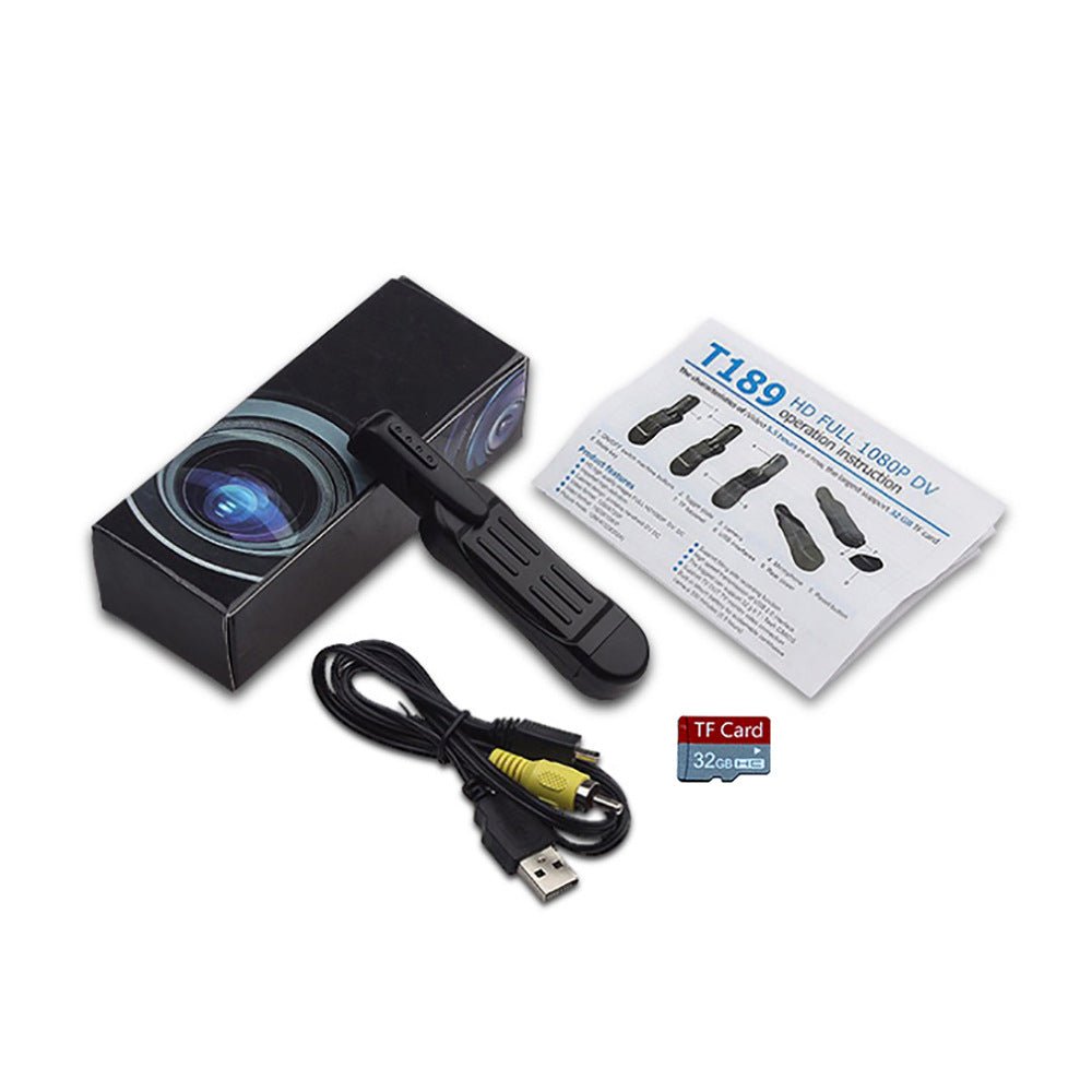 Ini Dv CameraPen Video Recorder - Black - One for All
