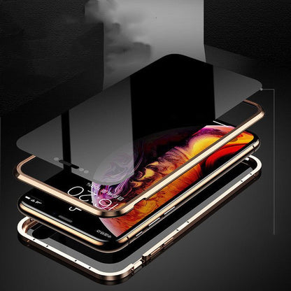 Phone Case Anti - peep Magnetic Protective Shell Magnetic Privacy Glass Case For Phone - One for All