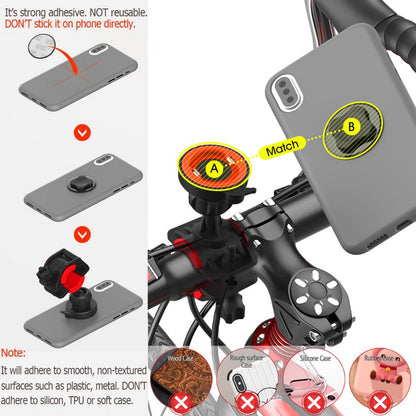Electric bicycle mobile phone bracket - One for All