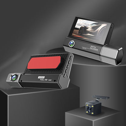 3 Lens Video HD 1080P Tachograph - One for All