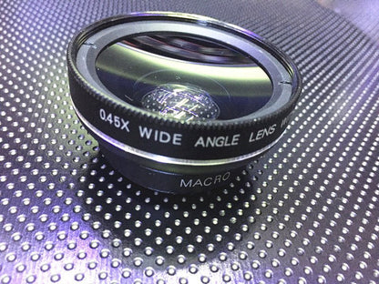 Mobile phone lens 0.45Xwide angle lens SLR camera lens mobile phone mobile phone external effects - One for All