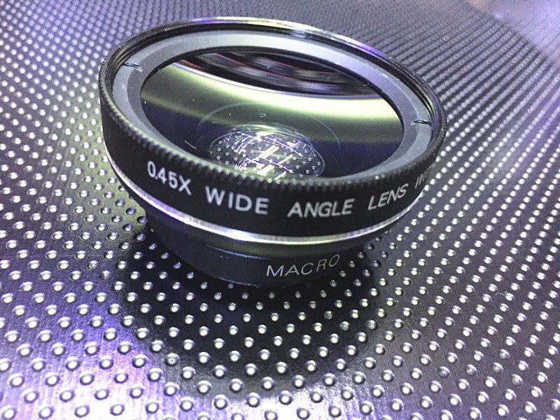 Mobile phone lens 0.45Xwide angle lens SLR camera lens mobile phone mobile phone external effects - One for All