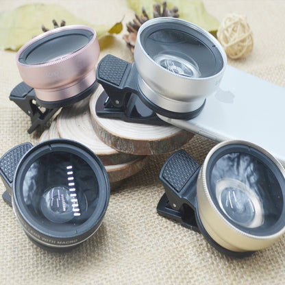 Mobile phone lens 0.45Xwide angle lens SLR camera lens mobile phone mobile phone external effects - One for All
