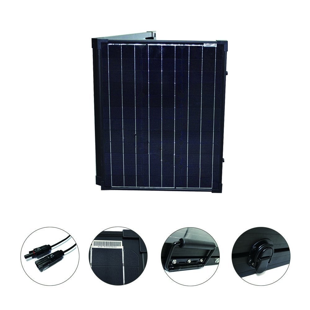 ACOPower PTP 100W Portable Solar Panel Expansion Briefcase - One for All