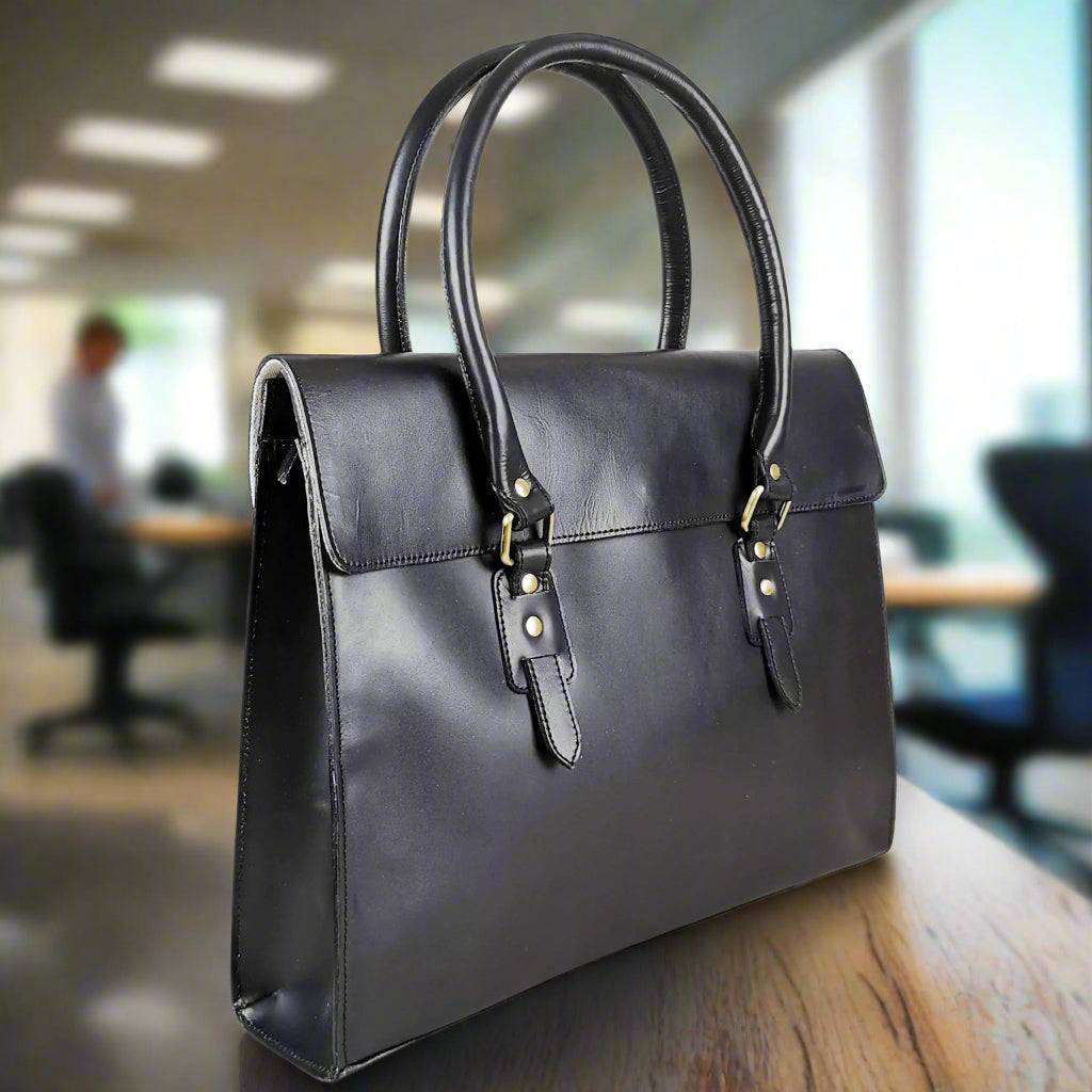 The Signature 17" Bag, Black Flap - One for All