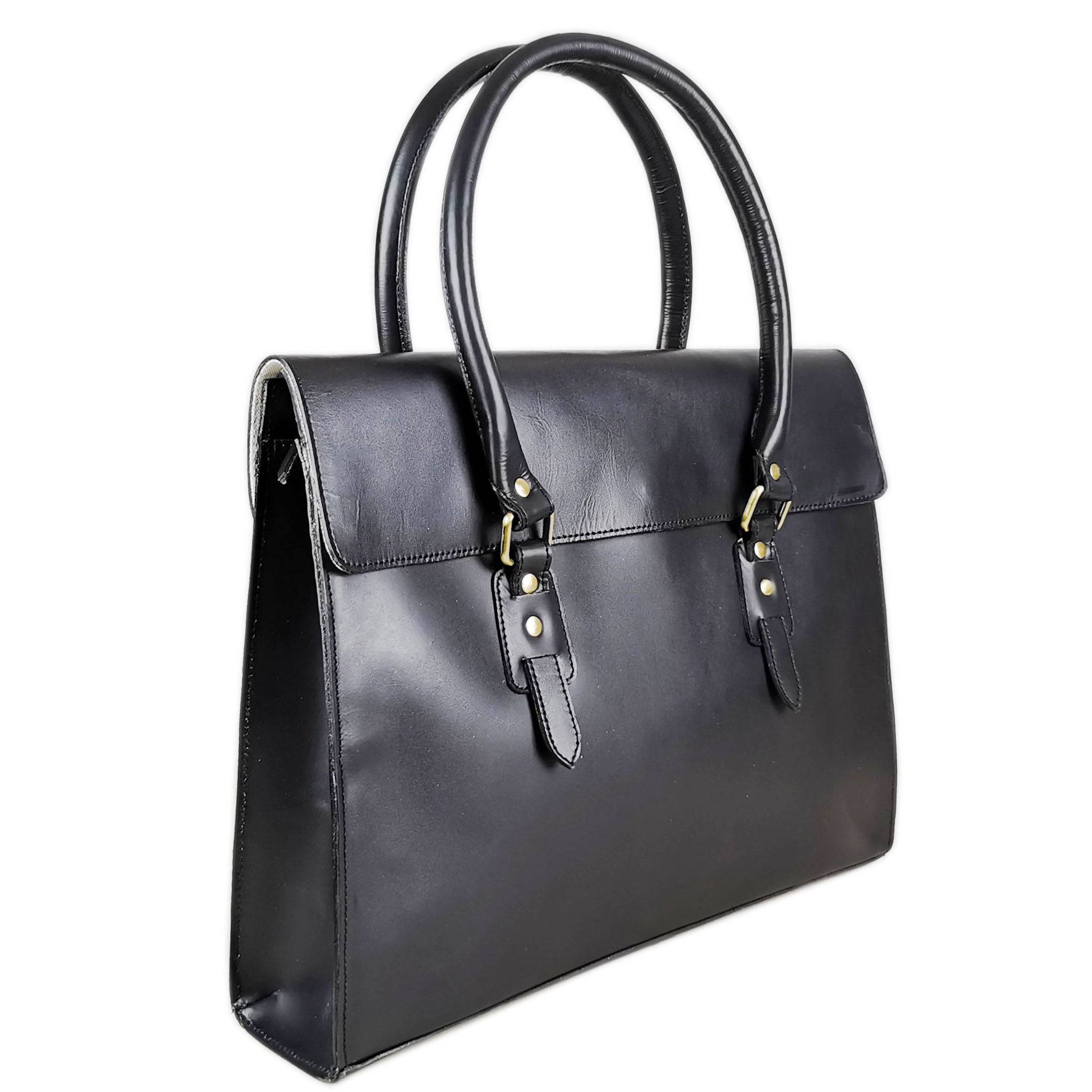 The Signature 17" Bag, Black Flap - One for All