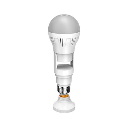 360° Panoramic Hidden Light Bulb Wifi Camera - One for All