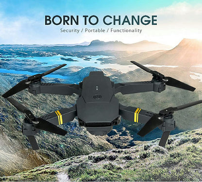 4K HD Dual Camera RC FPV WiFi Portable Wide Angle Foldable Quadcopter Drone - One for All