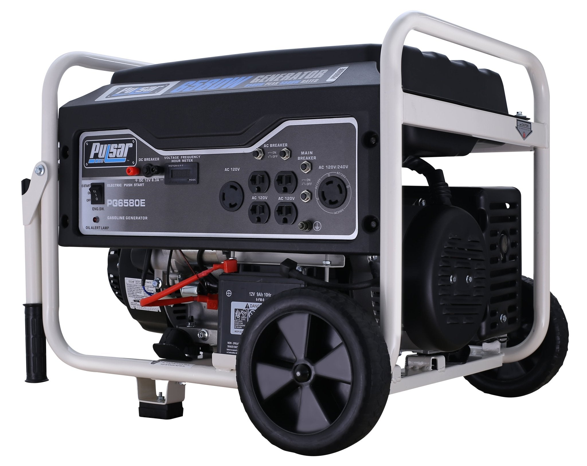 Pulsar 6580W Gas Powered Generator - One for All