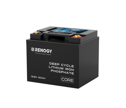 Core - 12V 50Ah Deep Cycle Lithium Iron Phosphate Battery - One for All