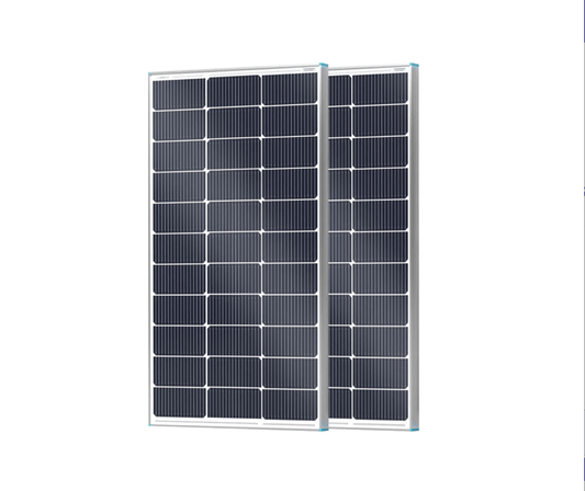 100W Rigid Solar panel 2 pcs(Topcon) - One for All